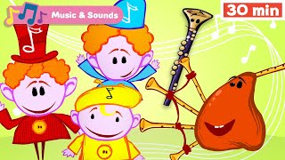 The Notekins | Learn Musical Instruments for Kids | Early Learning Videos with Music for Babies