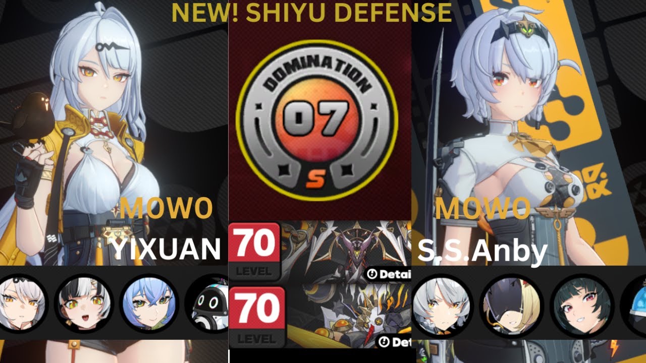 NEW SHIYU DEFENSE RESET!! M0W0 Yixuan & Silver Soldier Anby /ZZZ 2.4/