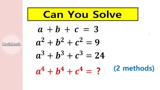 HOW TO: Challenging System of Equations (Part 28)