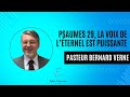 Psaume 29, la voix de l'Eternel est puissante