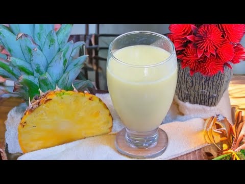 He mezclado la piña con avena, el secreto de las cafeterías! - YouTube