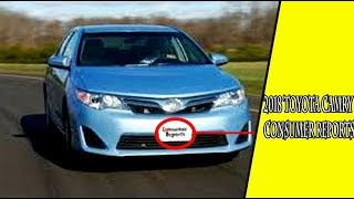 2018 toyota camry consumer reports - Road Test