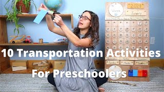 10 Montessori Inspired Transportation Activities for Toddlers