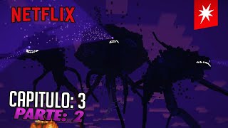 LA TORMENTA WITHER FASE 2  | Minecraft: Story Mode en Netflix | Capitulo 3 - Parte 2