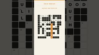 Can you finish this Biology and Medicine crossword? #Shorts