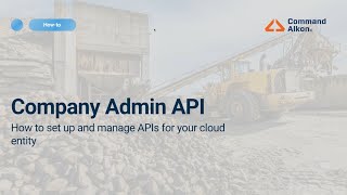 Company Admin APIs