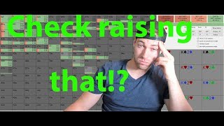 Poker analysis using Piosolver, Ft Dueces4days. AK7r UTG vs BB, 100bb deep,