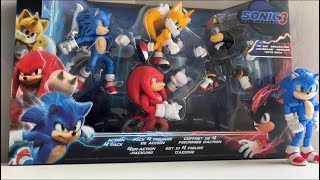 Sonic movie 3 4 pack review and unboxing ￼