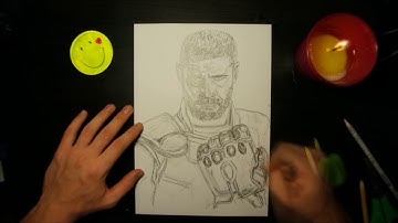 THOR (Chris Hemsworth) - SPEED DRAWING