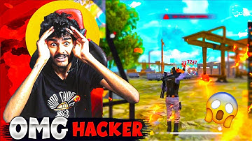 OMG! 😎 I Meet Flying Hacker In Free Fire😱
