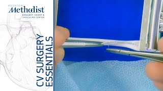 Suturing with Castroviejo Needle Holders (Eric K. Peden, MD, M. Mujeeb Zubair, MD)