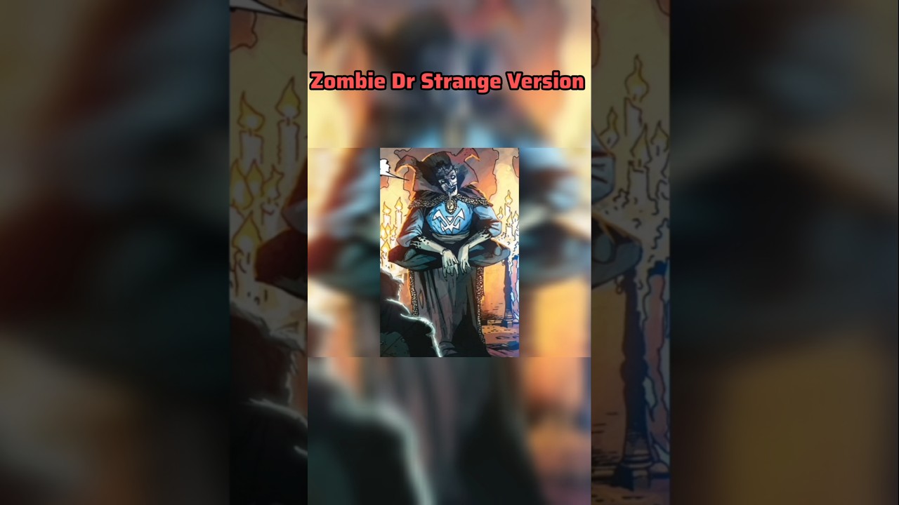 Зомби-Доктор Стрэндж ужасает 