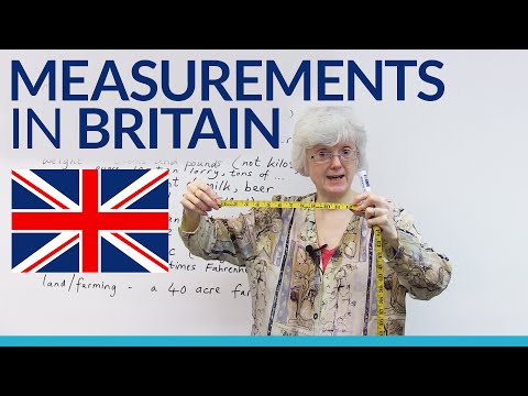 British measurements: pints, feet, Celsius, and more!