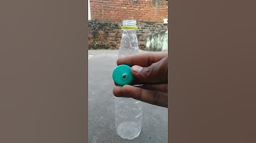 Make 🚀rocket with Bottle and Sanitizer || #experiment#short#ytshort#trending