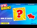 It's *BACK* in Fortnite!