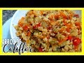 DELICIOSO ARROZ DE COLIFLOR CON VERDURAS/FÁCIL Y SALUDABLE/ROLES DE EDY