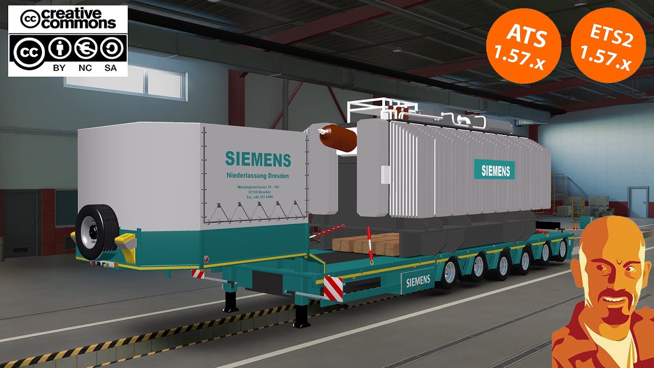DOLL-SIEMENS TRAILER v3.0 ETS & ATS 1.57.x (ETS2 MOD)(ATS MOD).
