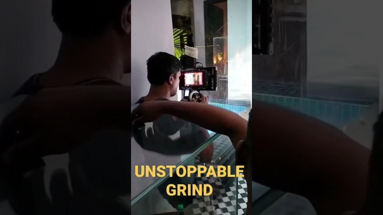 Some BTS moments of Recent Shoot