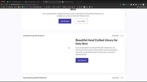 Tailwind UI Kit - Quick prototyping using TUK & codepen.io