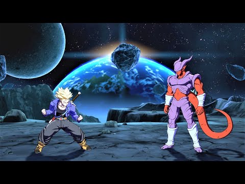 Trunks & Super Saiyan Vegeta vs Janemba & Frieza (Hardest AI) - Dragon Ball FighterZ