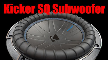 Subwoofer Box Design and Unboxing:  Kicker Comp Q 10