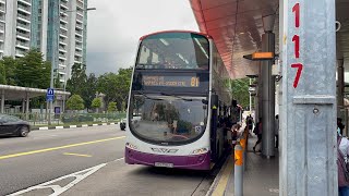 SBS Transit Volvo B9TL (Wright Eclipse Gemini 2) (Batch 1) SBS7563Y on Service 81 at Bus Stop 63039