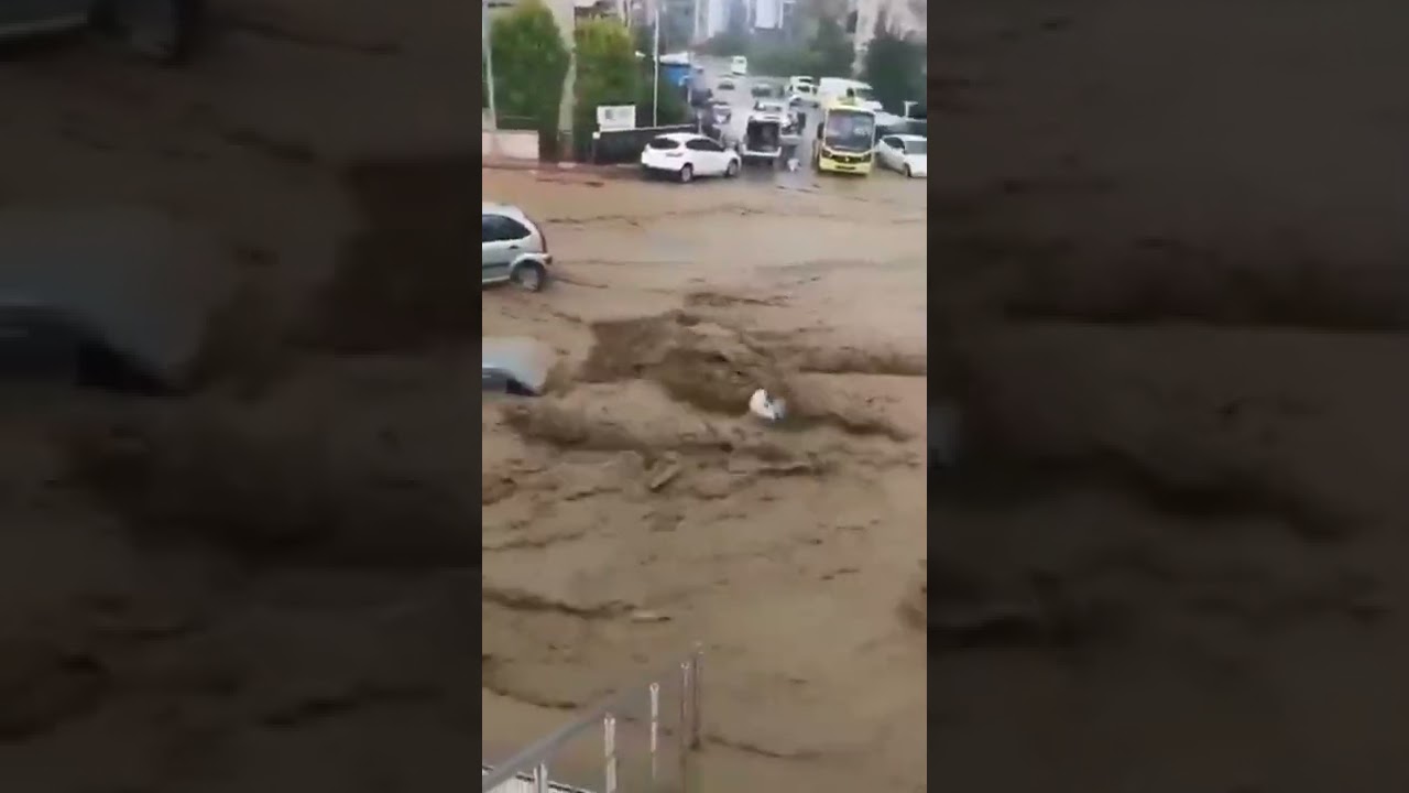 Flash flood | Bursa | Turkey | August 31, 2022.