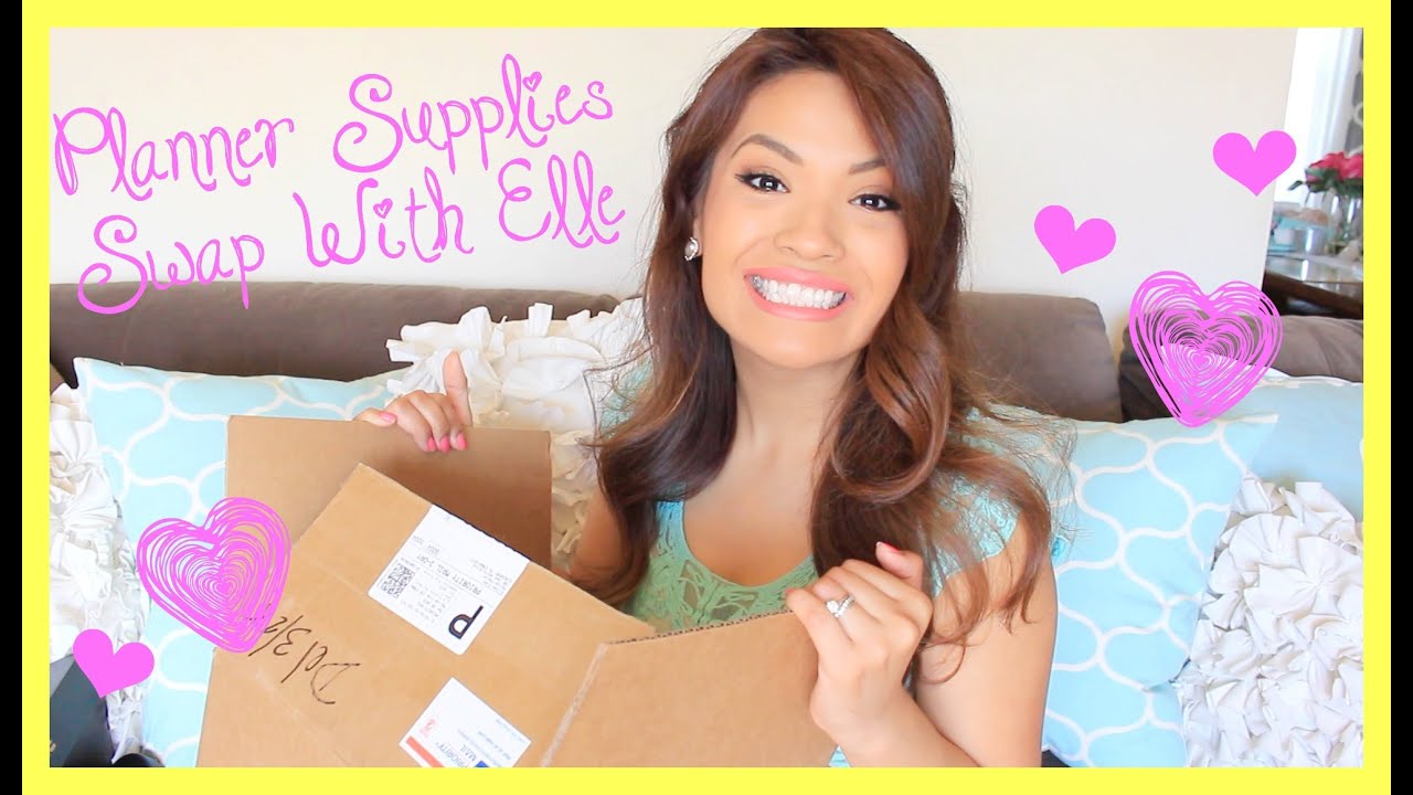 Haul! Swap With Elle Fowler, Mac, Planner Supplies, and Health Tracker! Belinda Selene