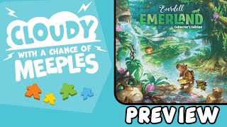 Everdell Emerland (p)Review - Cloudy with a Chance of Meeples