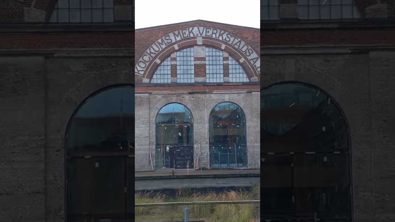 Facts About Malmo Sweden Kockums Bulding 1880 Being Fixed By 