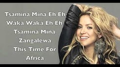 Shakira-Waka Waka (This time for Africa) Lyrics  - Durasi: 3:25. 