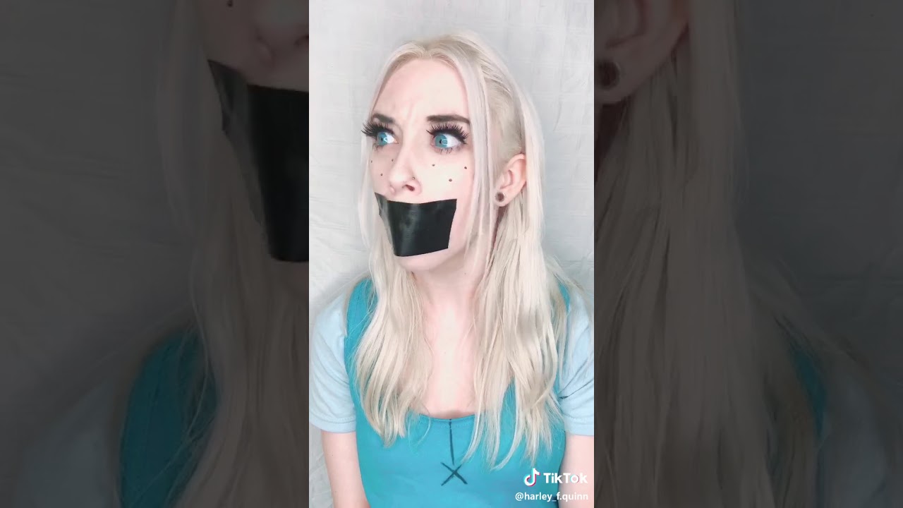Tik tok girl tape gagged 2 YouTube