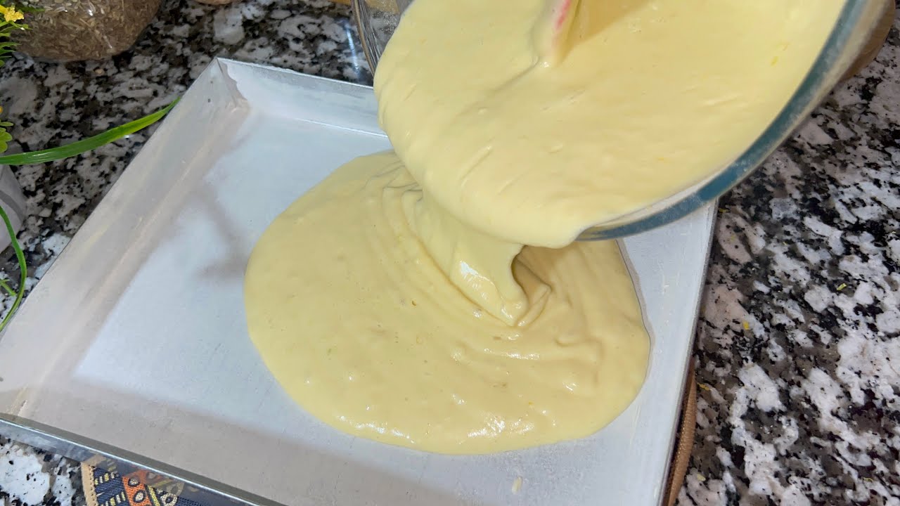 أحسن من الجـنواز كيك يومي بذوق خرافي بدون زيت حجم عائلي