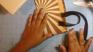 Manila File Folder Mini Album