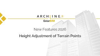 Height adjustment of terrain points