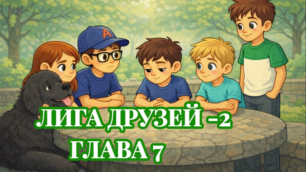 📖 ЛИГА ДРУЗЕЙ 2 ✨ Глава 7 ✨ АУДИОКНИГА ДЛЯ ДЕТЕЙ