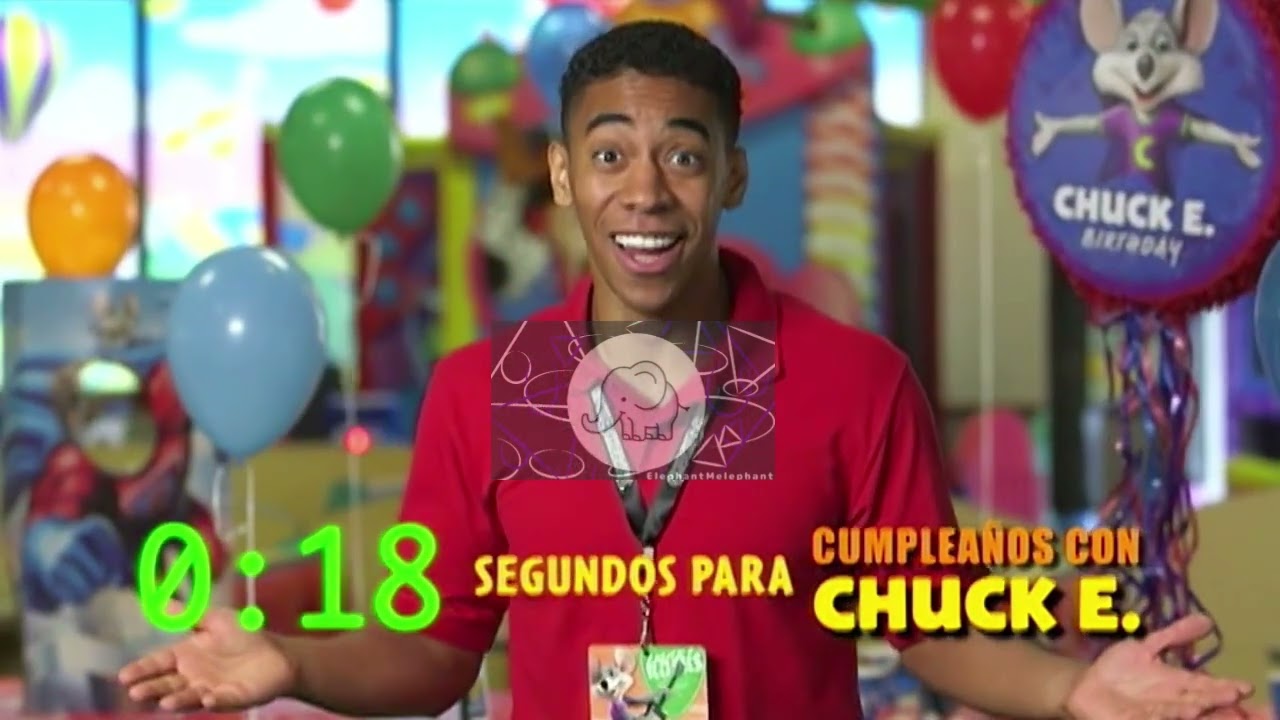 Chuck E Cheese Birthday Show 2015 Spanish