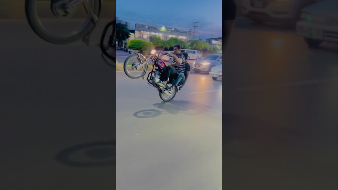 One Wheeling - FANI WHEELER 302 - Bike Wheeling - Bike Stunts - Wheeling Stunts - Honda 125 Wheeling