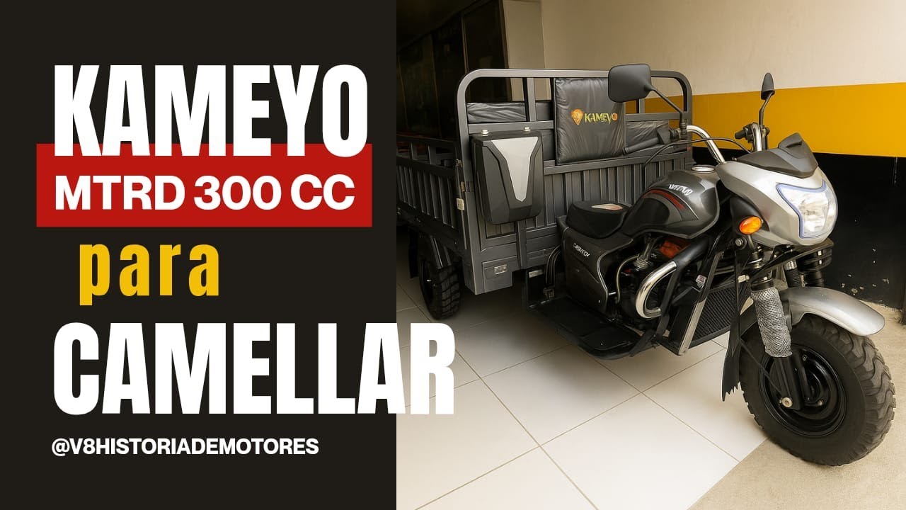 KAMEYO MTRD 300 | Motocarro  para Camellar  Motor 300cc🔥 Ficha técnica| Precio | Descripción General