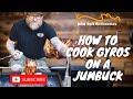 How to Cook Gyros on a Jumbuck Spit!