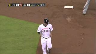 2012/09/22 McKenry's strong throw