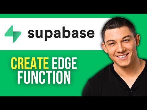 How to Create Edge Function in Supabase