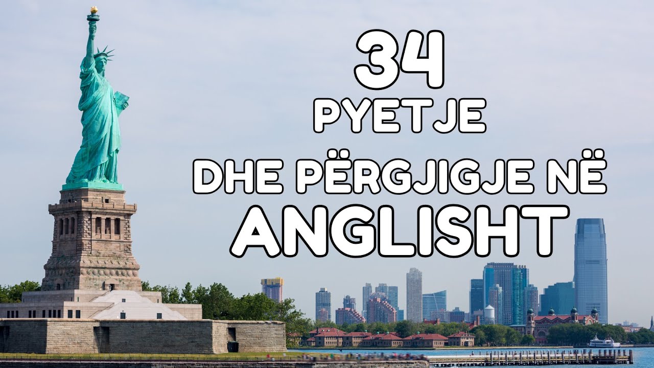 34 вопроса и ответа на английском языке для начинающих