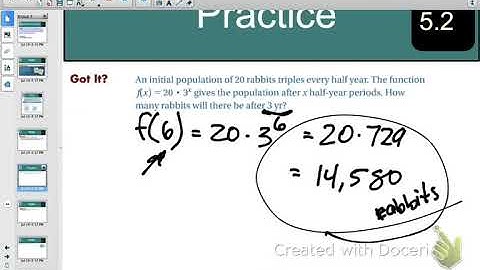 5.2 - Exponential Functions