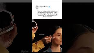 Imagine being able to say Rihanna was literally your personal makeup artist #rihanna