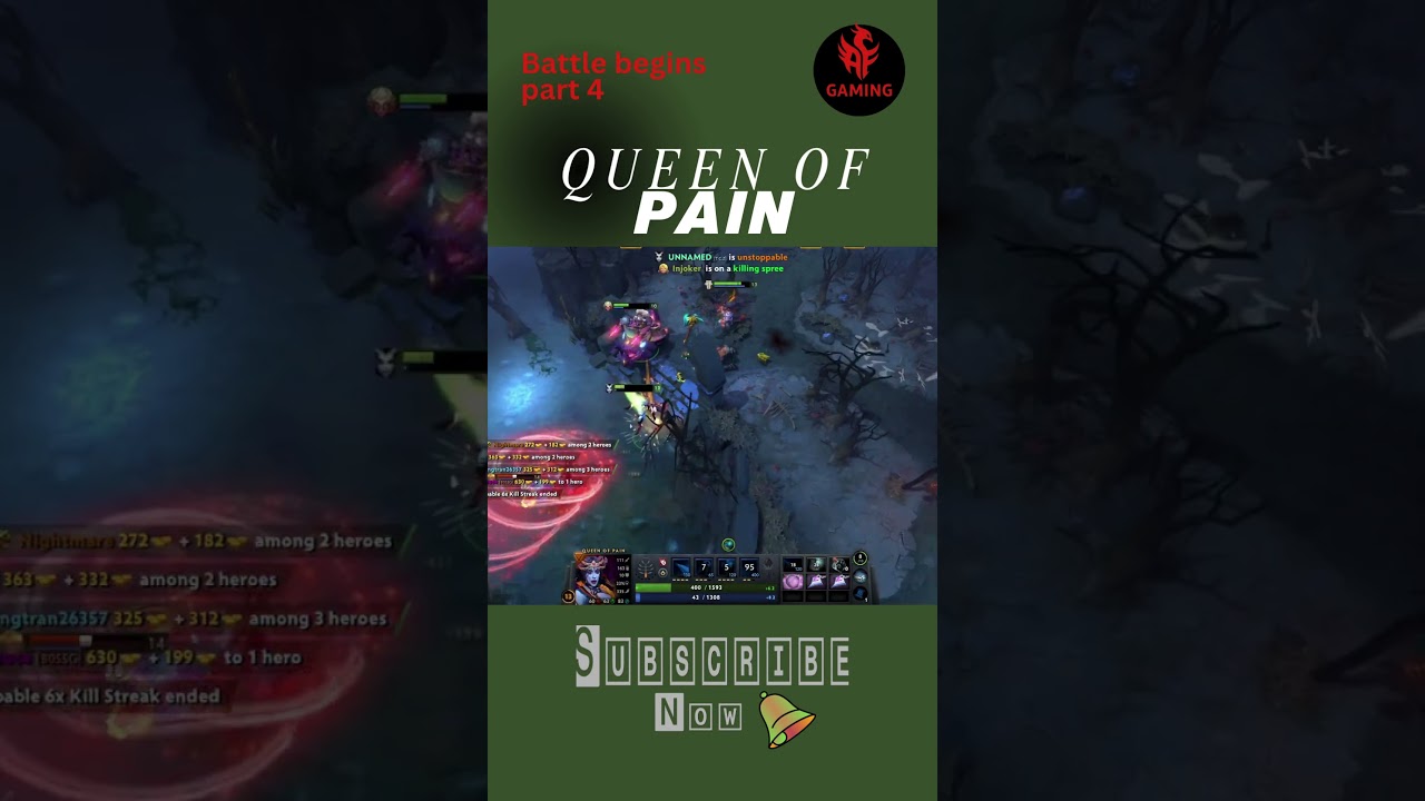 Battle Begins Part 4 (Radiant Victory) | Queen Of Pain 