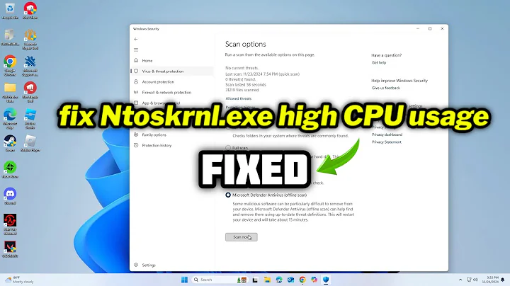 (FIXED) Ntoskrnl.exe high CPU usage in Windows 10/11