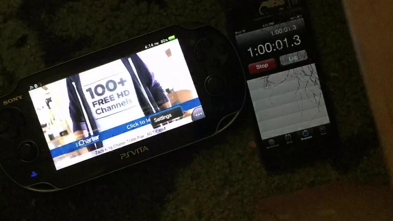 Draining PS Vita Battery YouTube