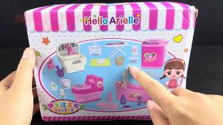 9 Minutes Satisfying With Unboxing Mini Bathroom Play Set Asmr Secret Toy Asmr