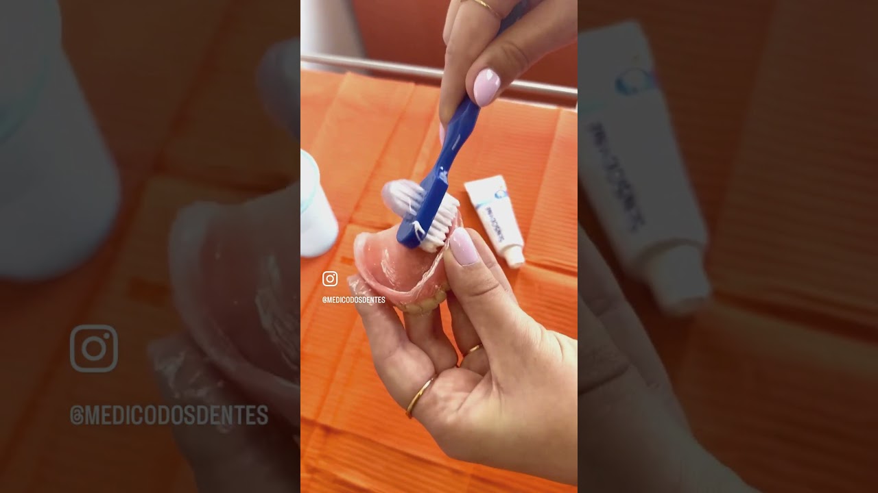 Como lavar a sua prótese removível! 🦷 🪥